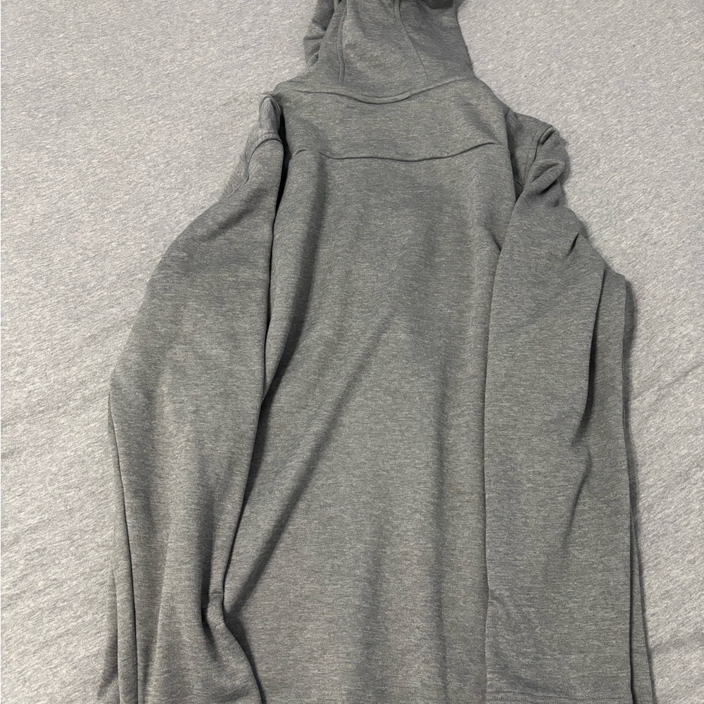 Under Armour Heather Gray Hoodie Large - Picture 6 of 8